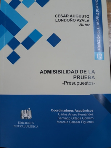 Admisibilidad De La Prueba