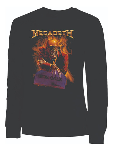 Buzos Busos Megadeth Thrash Metal Cr Grupo Musical 5 Modelos