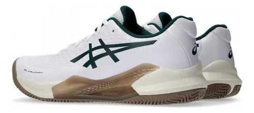 Zapatillas Asics Gel Challenger 14 Clay Blanco Verde Oscuro