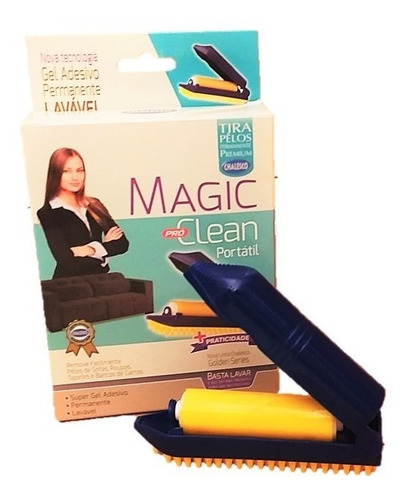 Tira Pelo Portátil Magicclean Remoção Pelo Escova Permanente