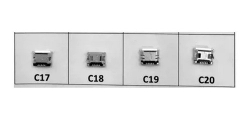 Conector Micro Usb V8 Celular Tablet - 20 Modelos Diferentes