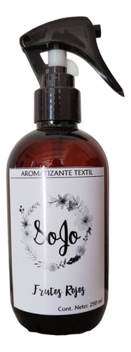 Aromatizante Textil Spray 250ml Orgánico Frutos Rojos