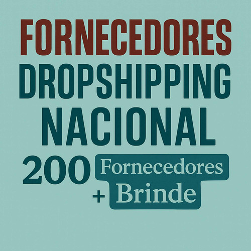 Lista De Fornecedores De Drop, Atacado E Varejo