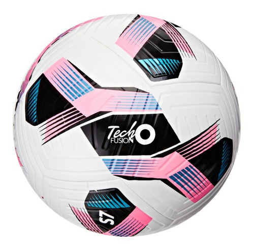 Bola Para Society S7 Training Kagiva Cor Branco, Rosa Neon, Preto