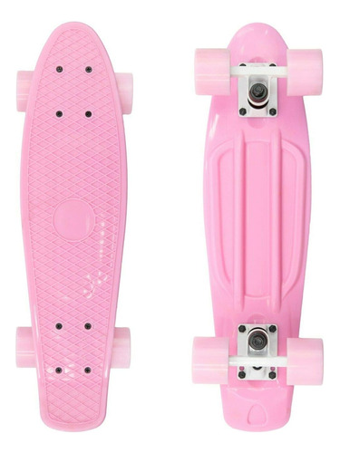 Monopatín Rosa Ruedas Rosa Cruiser Board 22» Completo...