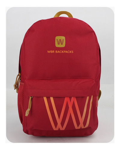 Mochila Espalda 17  W Bordo (7172)