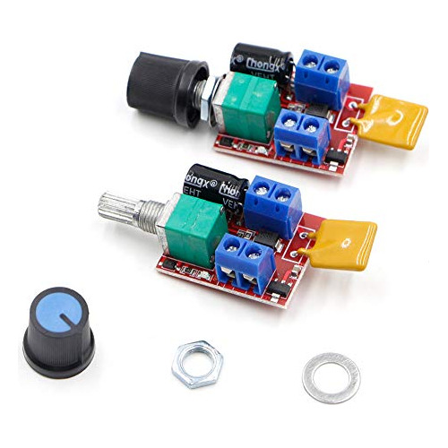 Controlador De Velocidad De Motor Pwm De 3v 6v 12v 24v ...
