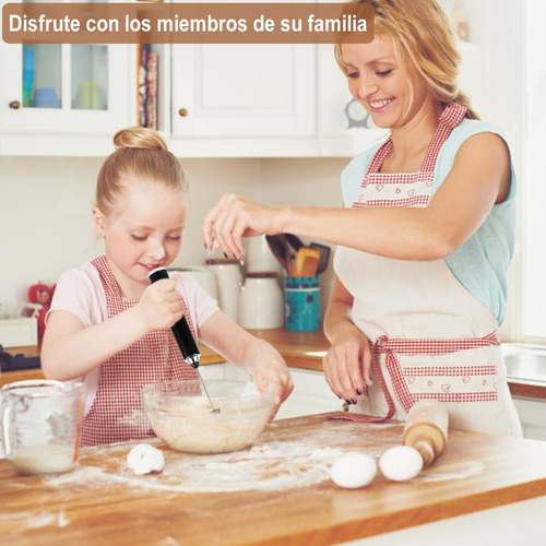 Agitador De Leche Recargable, 6 En 1 Agitador De Leche Con