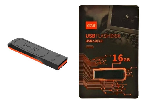 Memoria Usb 16gb 3.0 Vidvie Impermeable Encriptacion