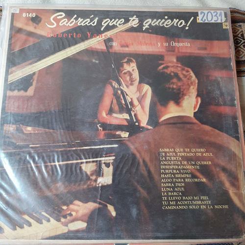 Vinilo Roberto Yanes Sabras Que Te Quiero M1