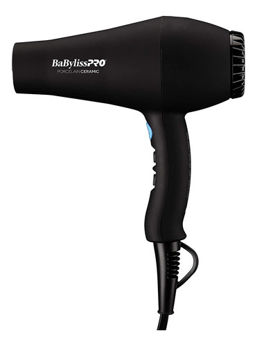 Secadora Cabello Profesional Babyliss Porcelana Ceramica Ionica 1900w Negra 110v