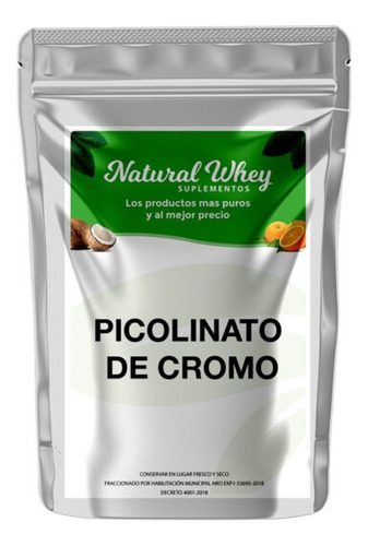 Picolinato De Cromo Puro 500 Gr