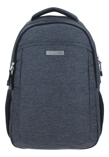 Mochila Grande Chenson Pro Olex Color Gris Profesional Color Gris Oscuro Diseño De La Tela Lisa