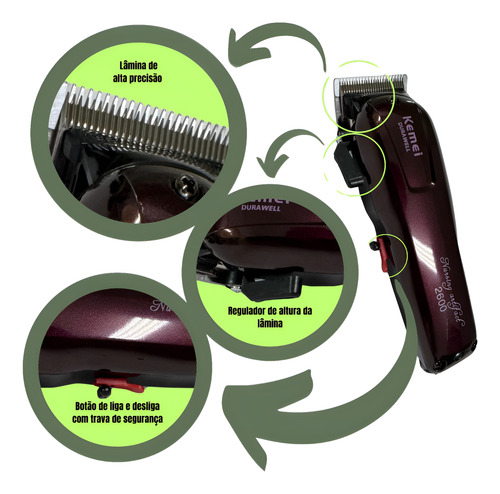 Máquina De Cortar Cabelo