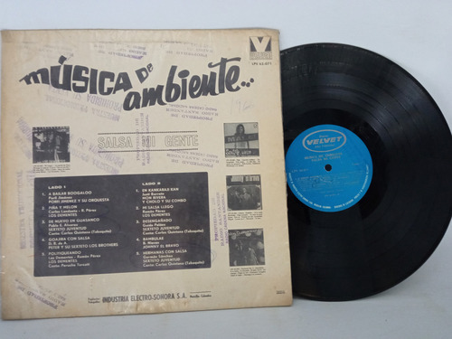 Various Musica De Ambiente... Salsa Mi Gente Lp, Comp