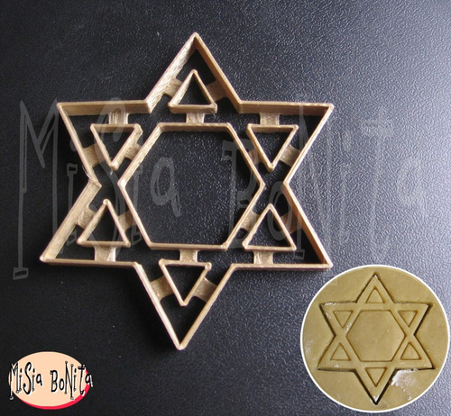 Hanukkah Pesaj - Molde Galletas Cookies Cortante Masa Fondant - Festividades Judias - Torah Menorah Dreidel Maguen David