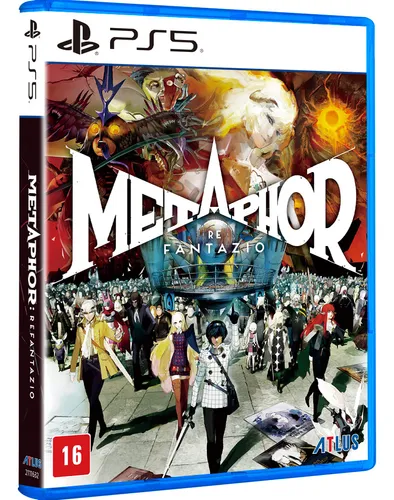 Jogo Metaphor Refantazio Midia Fisica Ps5 Original