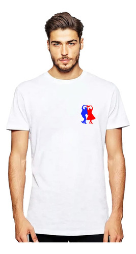 Polera I Love Cueca Insignia  Fiestas Patrias  Cuequero 18 