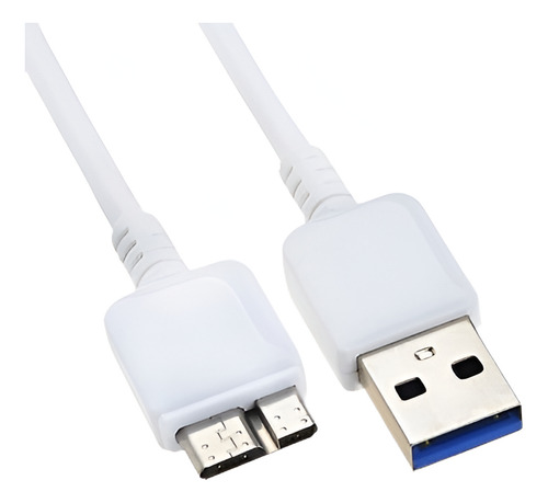 Blanco Micro Usb 3.0 Cable Para D810a De La Nikon D800 D810 