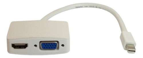 Adaptador De Mini Displayport Dp A Hdmi Y Vga Delcom Pc Mac