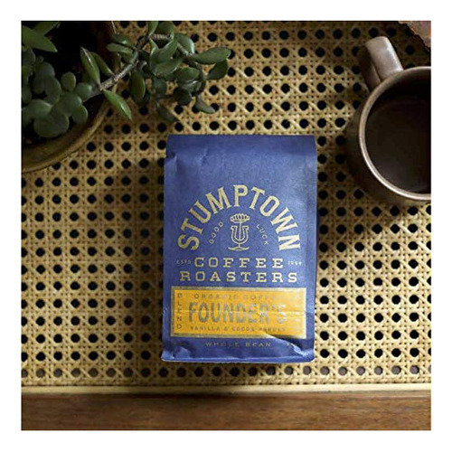 Stumptown Café De Grano Entero Sabor De Vainilla Y Cacao 12