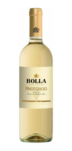 Caja De 6 Vino Blanco Bolla Pinot Grigio 750 Ml