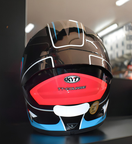 Capacete Kyt Tt Course Overtech - Preto/rosa - 60 (g)