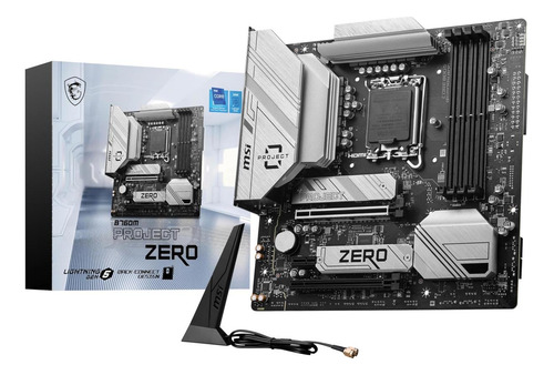 Msi B760m Project Zero Gaming Plotboard (support Gen Intel P