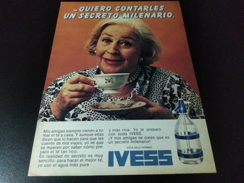 (pf451) Publicidad Ivess * China Zorrilla