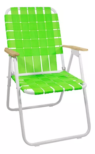 Sillón Plegable Cintas Reposera X2 Camping Silla Playa Envío