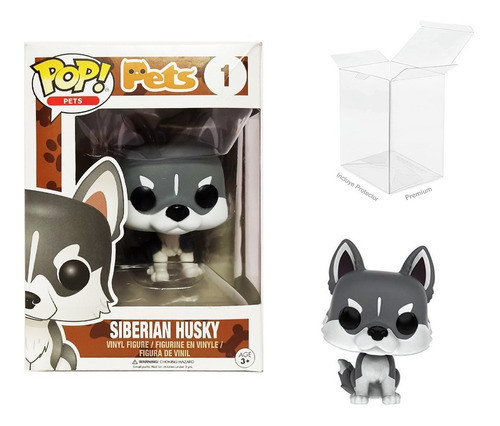 Funko Pop Siberian Husky Pets No. 01 Año 2017 Original