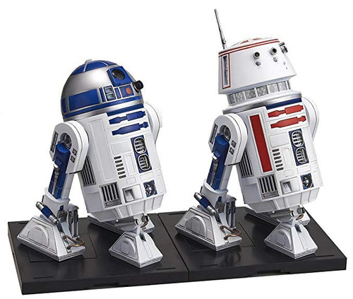 Figuras Armables De Star Wars 1/12 R2-d2 & R5-d4 