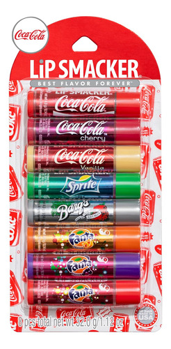 Bálsamo Com Sabor De Coca-cola Lip Smacker - 8 Lábios Hidrat