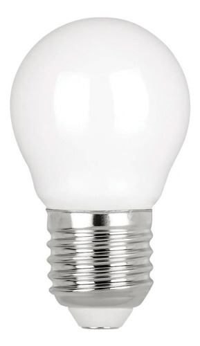 3x Lampada Bolinha Led G45 2w Branco Quente Leitosa L2081