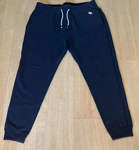 Calça Moletom Abercrombie & Fitch Azul G