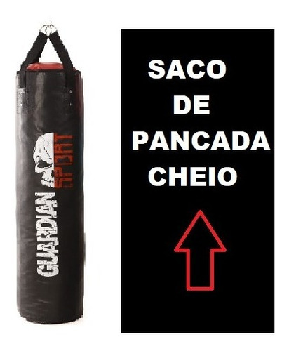 Saco De Boxe  Pró  Promoção - Já Cheio  