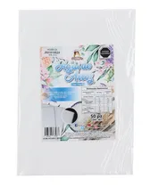 Comprar Hoja De Arroz Doble Grosor Oblea Comestible Reposteria 50pza