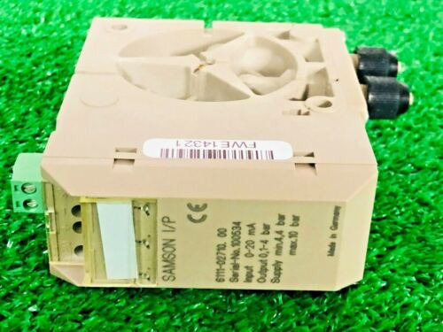 Samson 6111-02710 I/p Converter Type 6111, 611102710