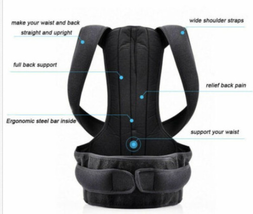 Corrector De Postura Ajustable, Soporte Para Espalda, Hombro