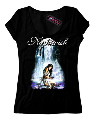 Remera Mujer Nightwish 3 Century Child Dtg Algodon Premium