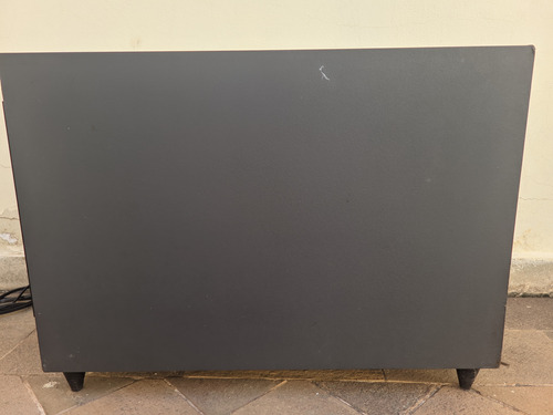 Caixa Subwoofer Jbl Bass 20 - Não Funciona- Ref. Denon.onkyo Preto (Usado)