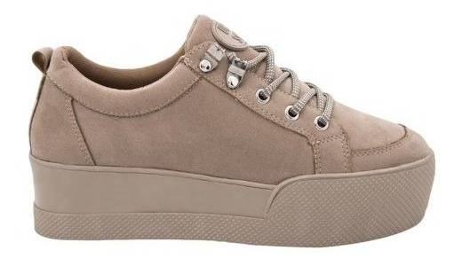 tenis color camel mujer