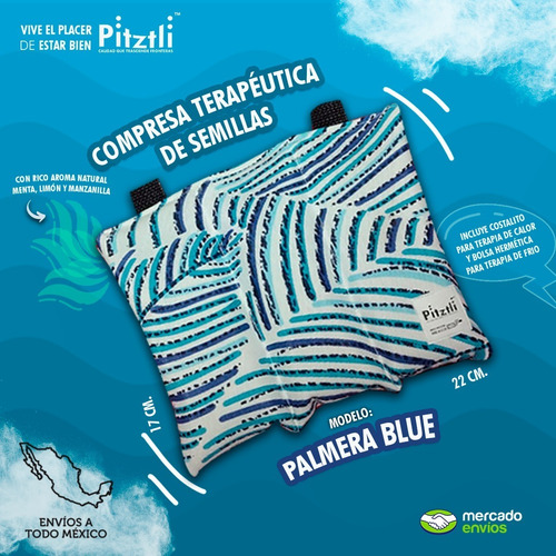 Compresa Aromática Terapéutica De Semillas + Costalito/bolsa