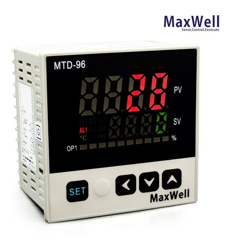 Control De Temperatura Digital 96x96 Mm Marca Maxwell