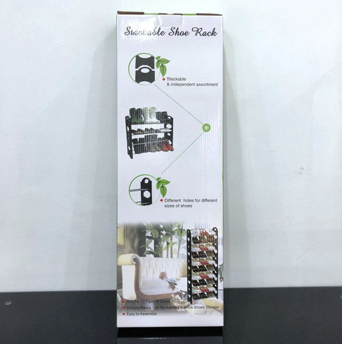 Organizador De Zapatos, 4 Estantes, Zapatero Botinero