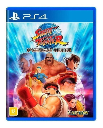 Street Fighter 30th Anniversary Collection Capcom Ps4 Físico