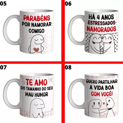 Caneca meme boneco palito flork você está de parabéns