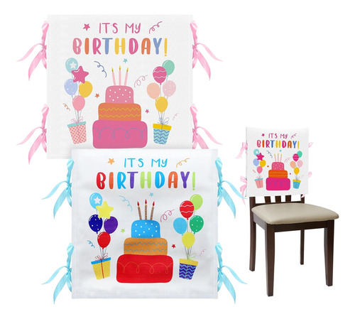 2 It's My Birthday Fundas Sillas Funda De Asiento De Cu...