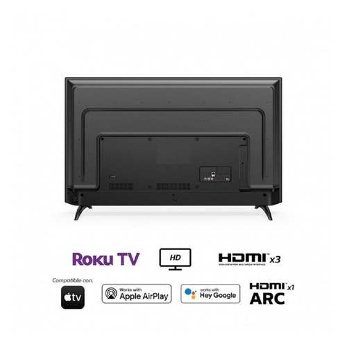 Imagen 3 de 5 de Televisor Aoc 32' Led Smart Tv Hd Roku 32s5195