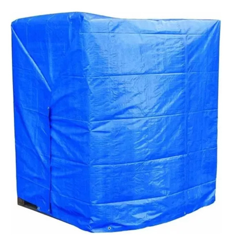 Lona Carpa Impermeable Multiuso 3x5 Mts Azul Con Ojetillos